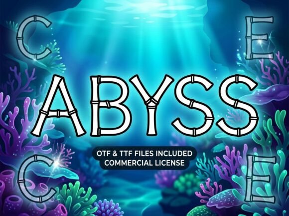 Abyss: The Bold Display Typeface for Deep Brand Identity
