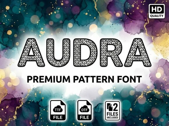 Audra: The Premium Display Typeface for Luxurious Web Design