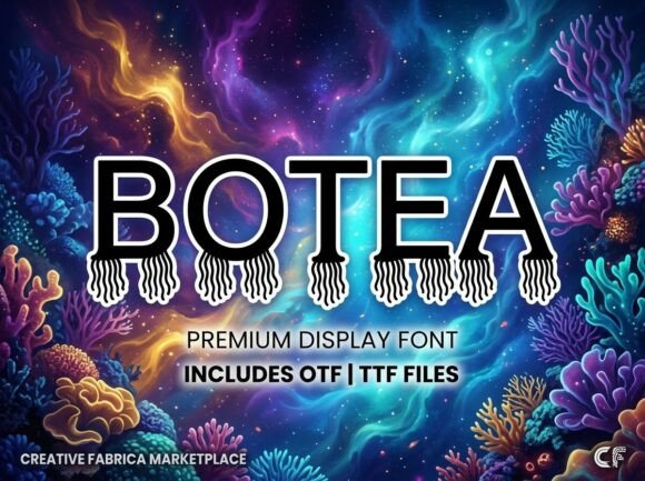 Botea: The Premium Display Font for Scroll-Stopping Brand Content