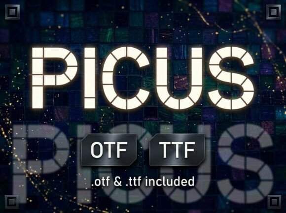 Bringing Picus to Life: The Perfect Display Font for Handmade Products