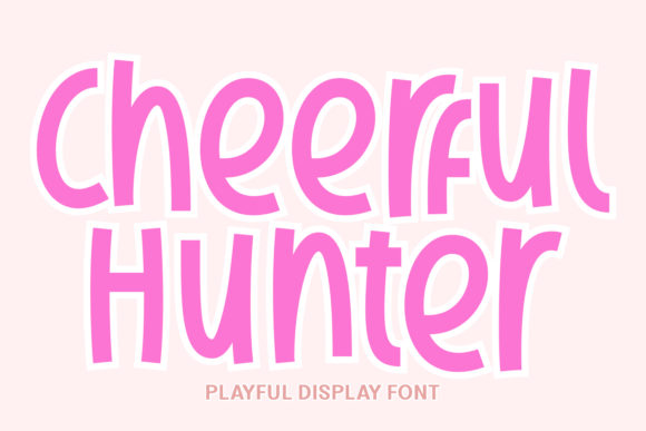 Cheerful Hunter: The Premium Display Typeface for Vibrant Campaigns