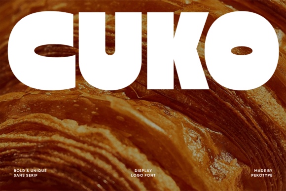 Cuko: The Bold Display Font That Elevates Campaign Visuals