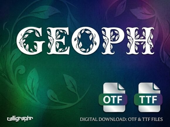 Geoph: A Stunning Display Typeface for Editorial Design