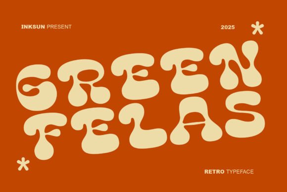 Green Felas: The Retro Display Font That Elevates Small Business Branding