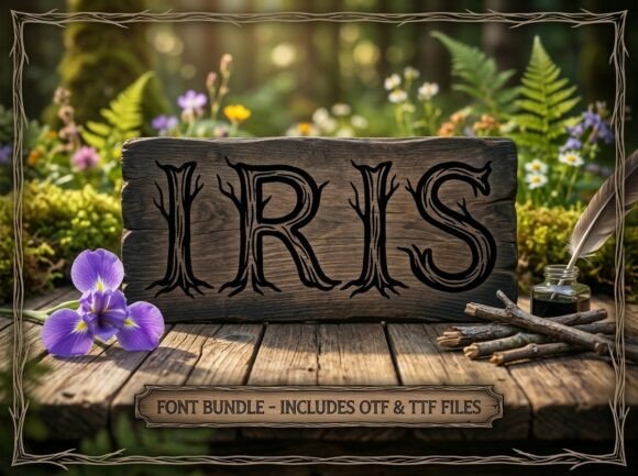 Iris: The Premium Display Font for Editorial Design