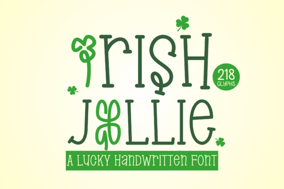 Irish Jollie: The Perfect Display Font for Handmade Holiday Products