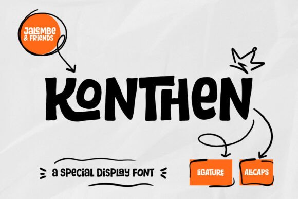 Konthen: The Modern Display Font for Engaging Editorial Design