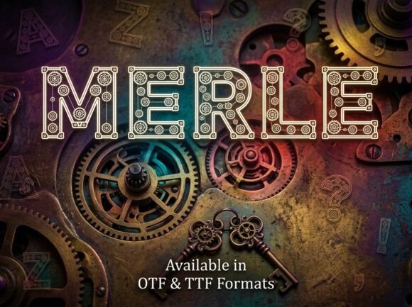 Merle: The Perfect Display Font for Handmade Shop Branding