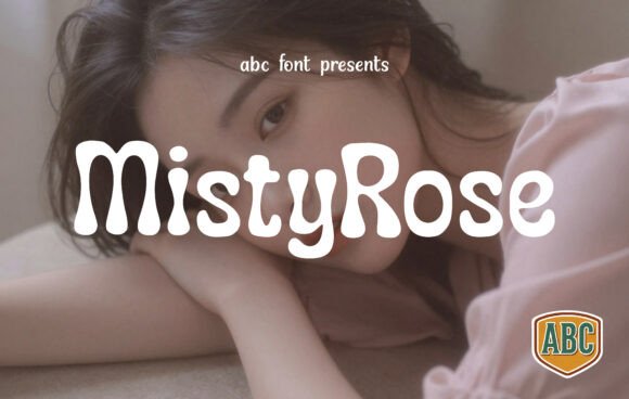 Mistyrose: A Groovy Display Typeface for Modern Editorial Design