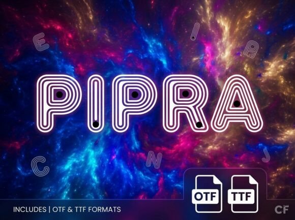 Pipra: A Stunning Display Font for Bold Brand Identity