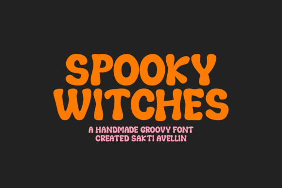 Spooky Witches: A Display Typeface for Editorial Storytelling