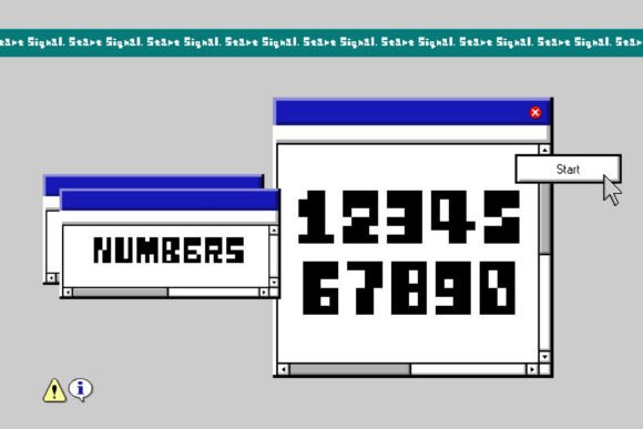 Start Signal: The Retro Display Font That Revitalizes Our Hero Section
