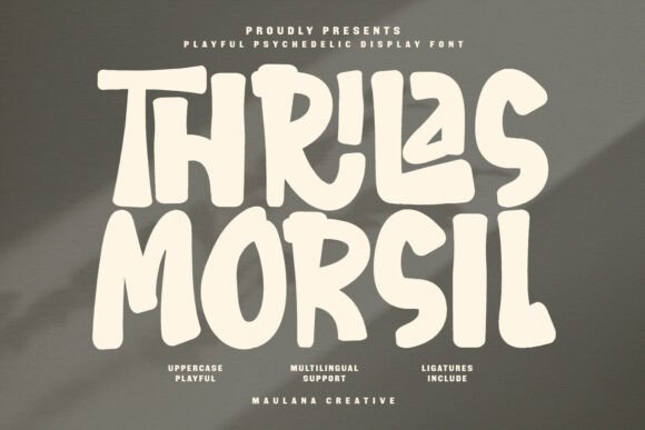 Thrilas Morsil: The Perfect Display Font for Handmade Creators