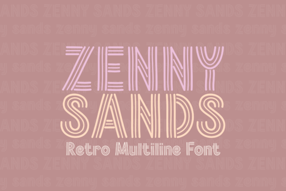 Zenny Sands: A Display Font for Dynamic Editorial Design